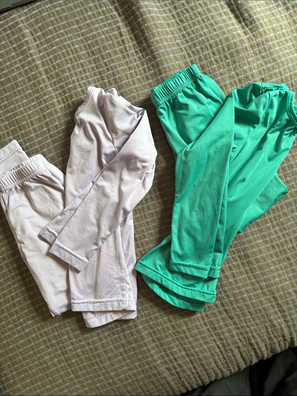 ViCherub Kids Fleece-Lined Thermal Base Layer Sets | Size XS | 2-Pack Lot